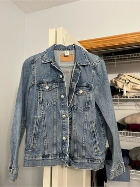 H&M Light Blue Denim Jean Jacket